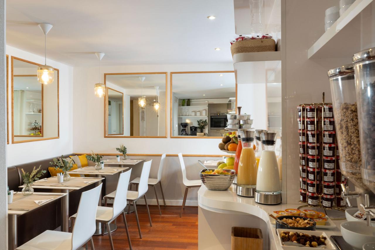 Hôtel Villa des Ambassadeurs - petit déjeuner