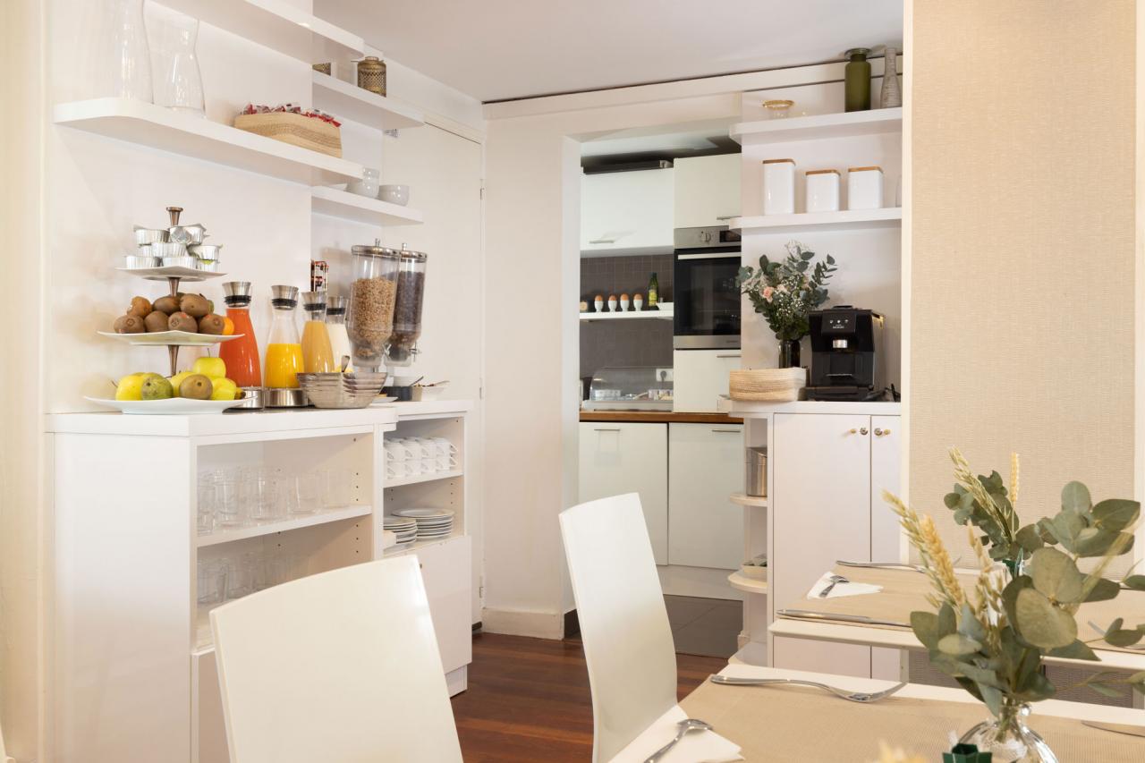 Hôtel Villa des Ambassadeurs - petit déjeuner